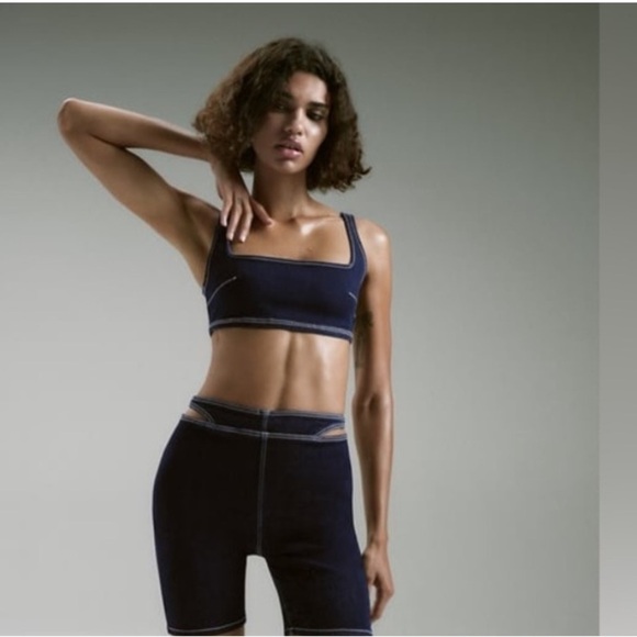 NWT Zara Dark Blue Bra size L - Picture 7 of 11